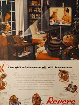 1947 Original Esquire Art Ads Revere Eight Cameras Projectors Gates Gloves - £5.16 GBP