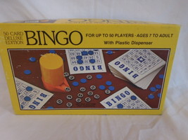 Vintage Whitman Bingo 50 Card Deluxe Edition up to 50 players ! - $8.92