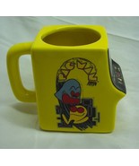 PAC-MAN ARCADE GAME SHAPED 4&quot; CERAMIC MUG NEW Pacman - £15.74 GBP