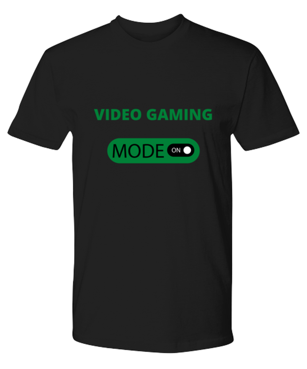 VIDEO GAMING, black Premium Tee. Model 64027  - $29.99