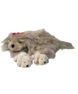 Vintage 1991 Pup n Barking Puppies Stuffed Plush Stuffed Mama Dog Common... - $27.14 CAD