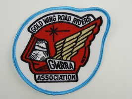 Gold Wing Road Riders Association Patch GWRRA Turquoise Teal 4&quot; Round Embroider - £7.58 GBP