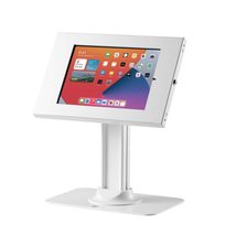 SIIG Security Lockable Countertop Kiosk &amp; Tilting Adjustable Metal POS Stand for - £68.65 GBP