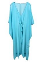 L&#39;agent By Agent Provocateur Womens Cover Up Long Holy Sheer Blue Size S - £89.50 GBP