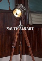 NauticalMart Classic Designer chrome Finish Searchlight W/Tripod Floor Stand   - £159.07 GBP