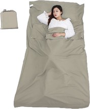 Portable Travel Camping Sheets, Lightweight And Compact Sleeping Sack Sh... - £28.28 GBP