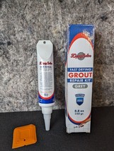 New ZippySolve Tile Grout Repair Kit, Grey, Fast Dry Grout Repair - $9.99
