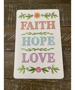 American Greetings Greeting Card Encouragement Faith Hope Love - $16.56 CAD