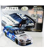 Ryan Newman 2002 #12 Alltel Blue Chrome  Ford Taurus  with 3 autographs - $395.01