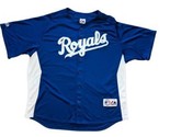 Vintage Majestic Kansas City Royals Baseball Jersey Stitched Men’s L Blank - £29.61 GBP