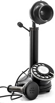 Vintage Antique Candlestick Rotary Dial Telephone/Vintage Telephone/Old - £74.28 GBP