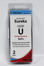 Generic Eureka Style U Vacuum Belts 2 Pack - £4.12 GBP