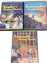 Animated Stories from The Book of Mormon New Testament Bible DVDs Lot Of 3 - £15.97 GBP