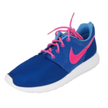 Nike Rosherun 599729 403 Running Blue Athletic Sports Size Girls 6.5 = 8 Womens - £36.08 GBP