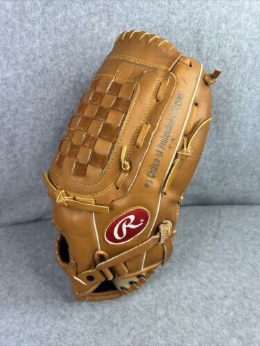 Vtg Rawlings Players Series Fastback Model RBG28 Leather Baseball Glove RHT 13" - $45.62