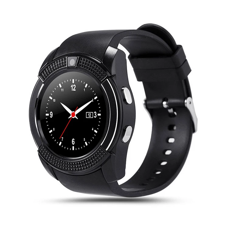 2021 Bluetooth V8 Smart Watch Men Women  Support SIM TF Card Pedometer Remote Ca - £150.50 GBP