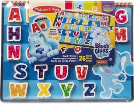 Melissa and Doug Blues Clues Wooden Chunky Alphabet ABC Puzzle 26 pieces NEW - $10.95