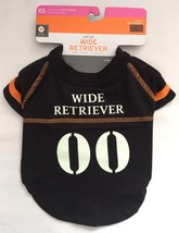 Wide Retriever Football Mascot Dog Costume Size XS Glow in the Dark Neck 6-9&quot; - £8.41 GBP