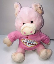 Fiesta Kids Clubhouse Pig Plush Las Vegas Shirt 11” Stuffed Animal - £7.17 GBP