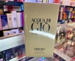 Acqua Di Gio ABSOLU by Giorgio Armani 2.5 oz 75 ml Eau de Parfum EDP Men... - £158.80 GBP