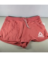Reebok Womens Shorts 3XL Waist 42&quot; Salmon Relaxed Fit With Tags - £11.29 GBP