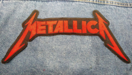 Metallica Back Patch Embroidered Free Shipping Thrash Metal Slayer Usa Seller - £11.76 GBP