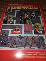 Lock N Chase Intellivision Game Complete In Box Vid1 - £3.83 GBP