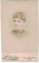 Late 1800s Early 1900s Cabinet Photo of Lady from Philadelphia - Writing on back - £6.87 GBP