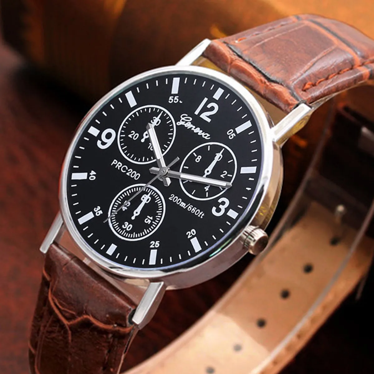  Fashion Men  Business Watch For Men Women Boy Wristwatch Casual Leather... - £90.99 GBP