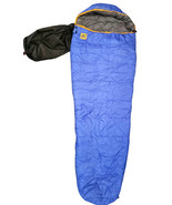 Kelty Longs Peak HV +20 Degree Regular Right Zipper Blue Mummy Sleeping Bag - $1,463.17 MXN