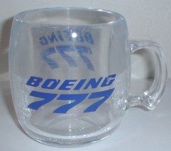 plastic coffee mug: Boeing 777 airliner; made in USA - £11.76 GBP