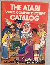 ATARI VIDEO COMPUTER SYSTEM CATALOG (1981) revision B - $14.84