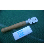 VINTAGE SOVIET RUSSIAN USSR WOODEN HANDLE GLASS CUTTER #2 - €5,96 EUR