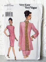 Very Easy Very Vogue Vintage Jacket &amp; Dress Pattern 9151 Misses&#39; 8-10-12... - $16.10