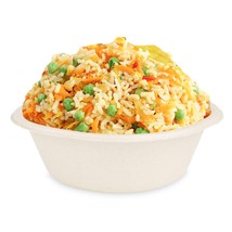 DISPOSABLE SUGARCARE PAPER 180 ML BOWL-SET OF 50 PCS - $479.92 MXN