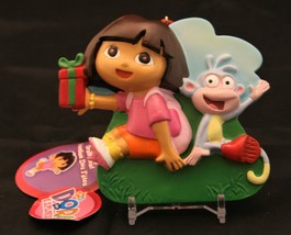 New w/tags Kurt Adler retired Dora the Explorer handpainted Christmas ornament - £14.20 GBP