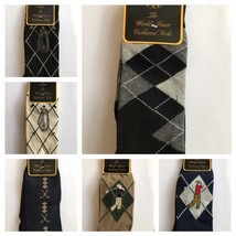 On The Tee Hombre Superior Golf Calcetines Varios Diseños Rombos, Bolso,... - $167.83 MXN