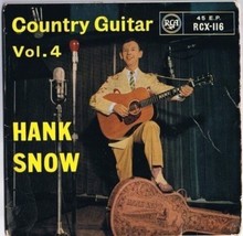 Hank Snow Country Guitar Vol 4 Big Wheels Nobody&#39;s Child British Pressing - £8.55 GBP