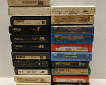 Lot of 25 Classic Rock 8 Track Tapes - Untested - $34.60
