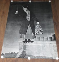 MARY POPPINS JULIE ANDREWS POSTER VINTAGE 1960&#39;s TRILBY HEAD SHOP - $164.99