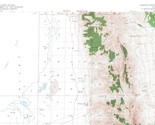 Diamond Springs Quadrangle, Nevada 1957 Topo Map USGS 15 Minute Topographic - $21.99