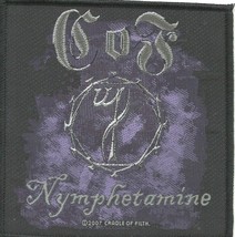 Cradle Of Filth Nymphetamine 2007 - Woven Sew On Patch - No Longer Made Cof - £9.33 GBP