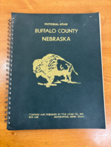 1971 Buffalo County Nebraska Pictorial Atlas -- Photos Names -- Genealogy - £47.81 GBP