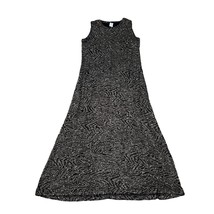 Bay Studio Sleeveless Sparkle Formal Dress Size 12 Black and Silver Slin... - £14.51 GBP