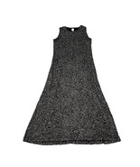 Bay Studio Sleeveless Sparkle Formal Dress Size 12 Black and Silver Slin... - $18.22