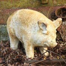 Pig Garden Statue Sculpture 14" - $78.21