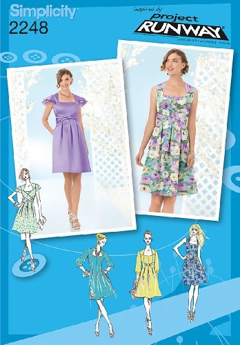 Simplicity Sewing Pattern 2248 Misses' Dresses, P5 (12-14-16-18-20) - $11.76