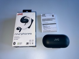 JVC Nearphones HA-NP35T Black Bluetooth True Wireless Open Ear Headphones Used - £47.87 GBP