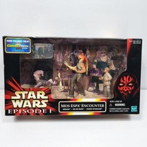 Star Wars Episode I: Mos Espa Encounter Sebulba jar jar Binks Anakin Hasbro NEW - £23.45 GBP