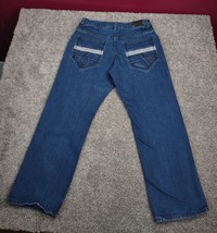 Rocawear Jeans Denim Men 38x33 Wide Leg Baggy Y2K Rap Hip Hop SK8 Streetwear - £27.51 GBP